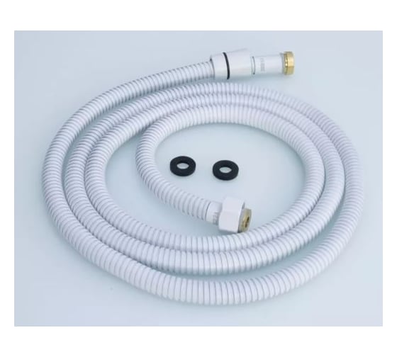 Шланг для душа ViEiR 1/2 x 1/2 150 см белый матовый с внутренней резьбой VR60150F (V)