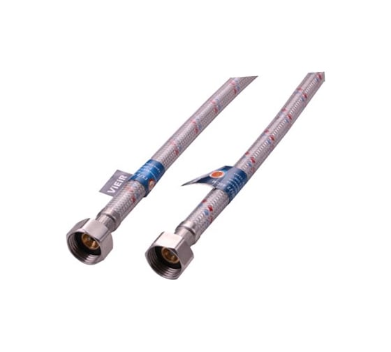 Подводка гибкая для воды ViEiR 1/2 дюйма 500 см в силиконовой оплетке гайка гайка BZEN500 (V)