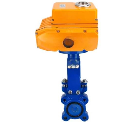 Задвижка шиберная DN.ru GGG40-304-EPDM-2W-Fb-ISO Ду300 Ру10 межфланц., WENZ, эл.привод MT-100-380В D040-10642