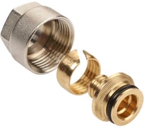 Фитинг коллекторный обжимной (евроконус) для полимерных труб AQUALINK 3/4×20 (2,8), 02723