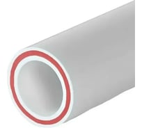 Труба полипропиленовая VIEIR 2 шт, армированная стекловолокном 20x3.4 мм PN25 длина 4 метра для систем отопления и водоснабжения VRFB20-4.2