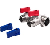 Коллектор распределительный STI ГШ 3/4 (НР 1/2×2 выхода) ТТ000019001