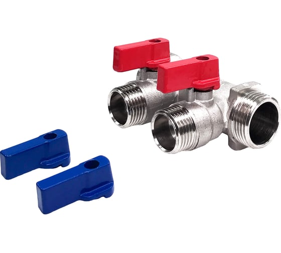 Коллектор распределительный STI ГШ 3/4 (НР 1/2×2 выхода) ТТ000019001