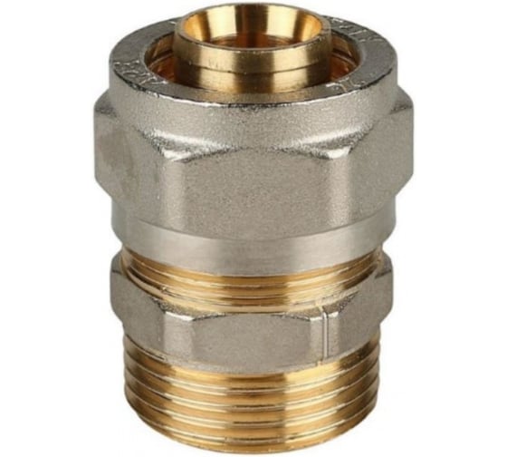 Муфта ViEiR 26x1 с наружной резьбой прямая для металлопластиковых труб MPSM265 (V)