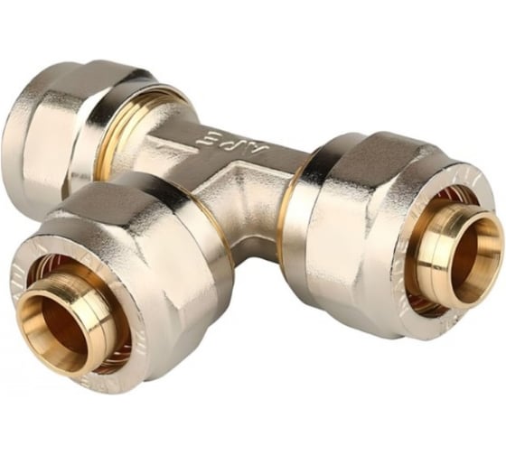 Тройник ViEiR 26x26x26 для металлопластиковых труб MPT2626 (V)