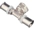 Тройник ViEiR 26x3/4Fx26 пресс латунный для металлопластиковых труб VRKT264F (V) 1