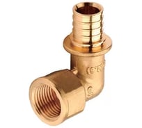 Уголок ViEiR 90 32x1F аксиальный латунный для труб из сшитого полиэтилена VRP325LF (V)