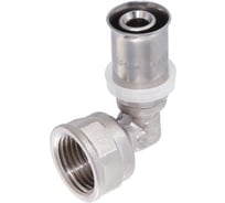 Уголок ViEiR 90 26x1F пресс латунный для металлопластиковых труб VRKL265F (V)