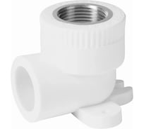 Уголок ViEiR 4 шт, 90° 20×3/4F, полипропиленовый, с креплением VER204LFC (V)