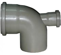 Отвод ПВХ VIEIR Ф110х50х90 тыл для подключения с обратной стороны ARN2260 5076