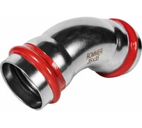 Угольник ROMMER RSS-1005-000035 45° ВПр-ВПр, 35, из нержавеющей стали, прессовой PEE9H4CCV7H1DL