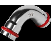 Угольник ROMMER RSS-1003-000042 90° ВПр-ВПр, 42, из нержавеющей стали, прессовой PEE9H4CCV7EA53