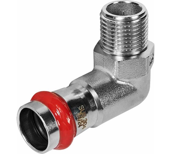 Угольник-переходник ROMMER RSS-1010-001812 ВПр-НР, 18×1/2, из нержавеющей стали, прессовой PEE9H4CCV7L9EB