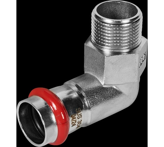 Угольник-переходник ROMMER RSS-1010-002234 ВПр-НР, 22×3/4, из нержавеющей стали, прессовой PEE9H4CCV7MCUE