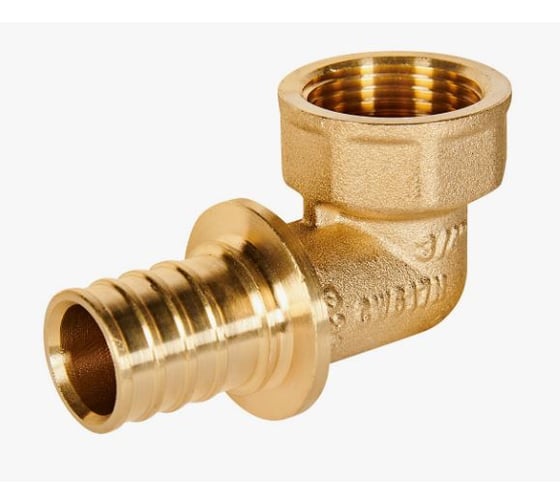 Угольник-переходник ROMMER с внутренней резьбой 25xG 3/4  для труб из сшитого полиэтилена аксиальный RFA-0006-002534 RG009366KIL2OU