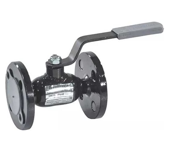 Кран шаровой FORTECA сталь 11с67п Ду 25 Ру40, L=140мм 183.1.025.040 107-5452