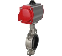 Затвор дисковый DN.ru 316L-316L-VITON Ду65 Ру16, с пн.прив SA-105, пн.расп PND2-S1EM-52-1NC-J08-220VAC, БКВ LSB-210-02NM12-220/24, БПВ APU1-10-40-V08 D050-93545