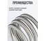 Труба гофрированная STACORT 30м, 22A FLEXY из нержавеющей стали для гибких подводок, отожженная TO-22A FLEXY-30 2