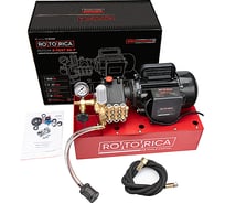 Электрический опрессовщик Rotorica e-Test 50T с баком 18л, 10л/мин RT.1624050