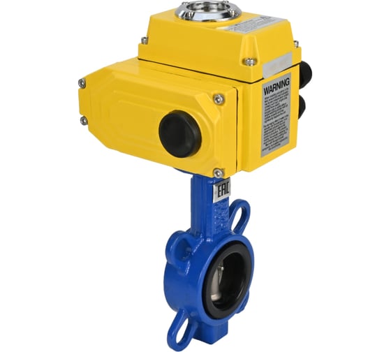 Затвор дисковый DN.ru WCB-316L-NBR Ду80 Ру16, электропривод QT-008 24В D050-87809