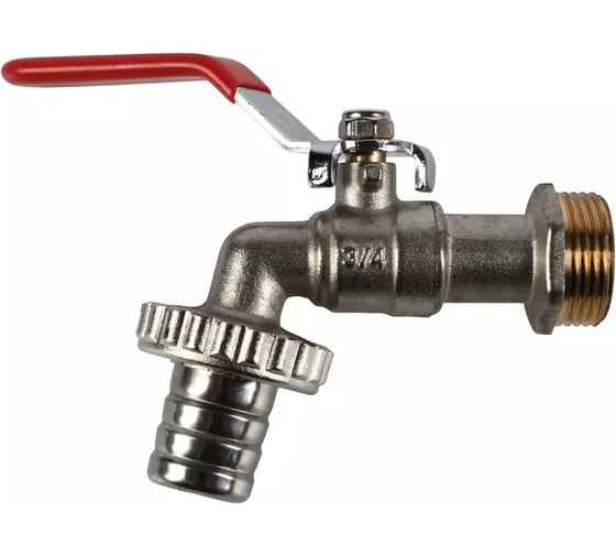 Кран сливной латунный для бочек GARWIN 50 л, 60 л, 200 л 973520-0151