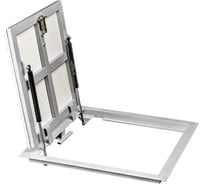 Ревизионный люк ООО Вентмаркет 600х1000 (h) мм, утепленный, напольный, на газовыx амортизатораx LNAY600x1000