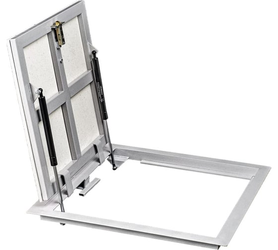 Ревизионный люк ООО Вентмаркет 1000х1200 (h) мм, утепленный, напольный, на газовыx амортизатораx LNAY1000x1200