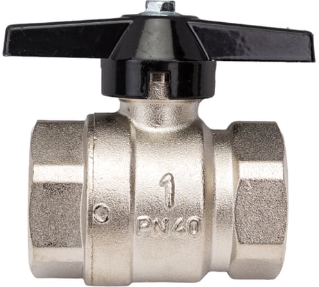 Шаровой полнопроходной кран для трубопровода Зубр 1" 4-51323-C-1