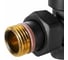 Клапан термостатический STOUT SVTD-0002-000015B Design черный, угловой 1/2 RG00943679B41F 2
