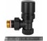 Клапан термостатический STOUT SVTD-0002-000015B Design черный, угловой 1/2 RG00943679B41F 3