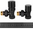 Комплект клапанов термостатических STOUT SVTDK-0002-000015B Design черный, RG009436799J18 5