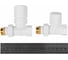 Комплект клапанов термостатических STOUT SVTDK-0001-000015W Design белый, п RG009436799VHA 5