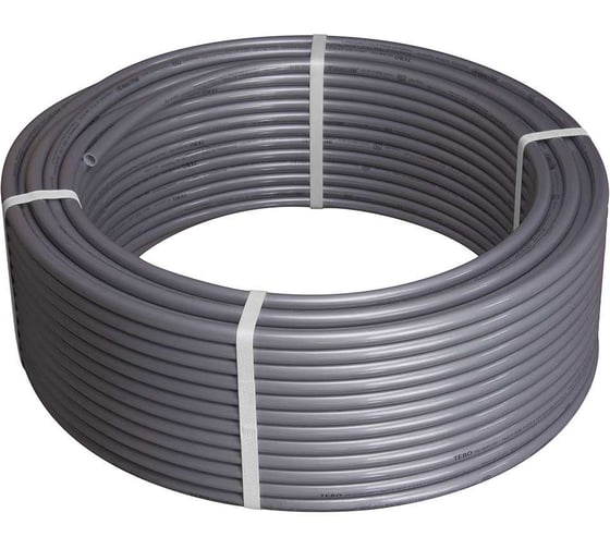 Труба PE-Xa/EVOH TEBO 20x2.8 мм (бухта 100 м) серая T-PE-Xa.Ox.20-2.8.С.100.CN