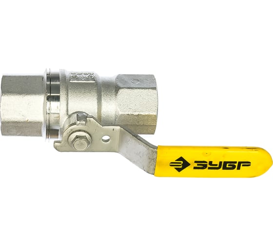 Газовый полнопроходной кран для трубопровода Зубр 3/4" 4-51720-C-3/4