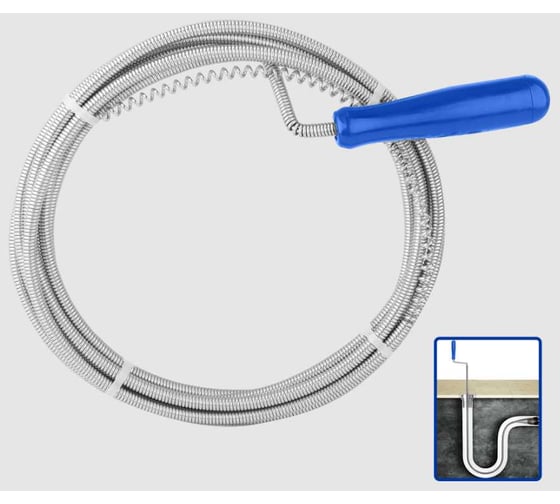 Трос сантехнический WadFow 9мм х 10м WDD2310