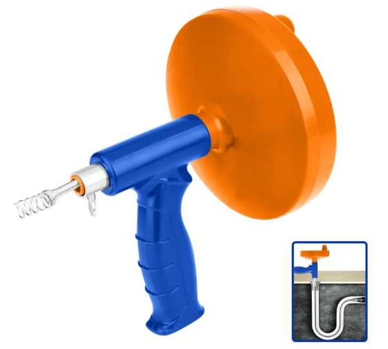 Трос сантехнический пружинный WadFow 6мм х 4,5м WDD3345