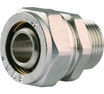 Соединитель (16х2 мм; 1/2"; цанга-штуцер) для трубопровода Зубр 51401-16-1/2