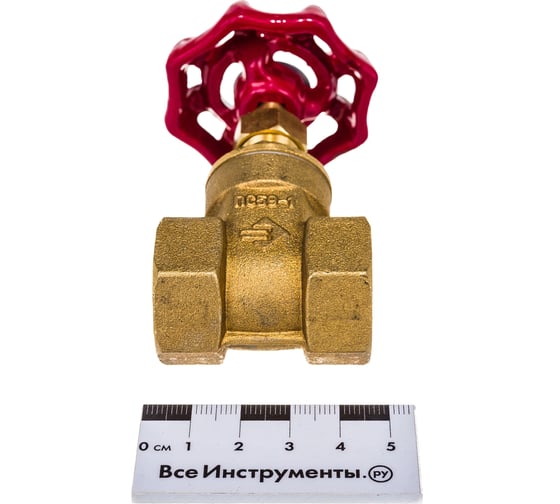 Задвижка клиновая 3/4" для трубопровода Зубр 51212-3/4