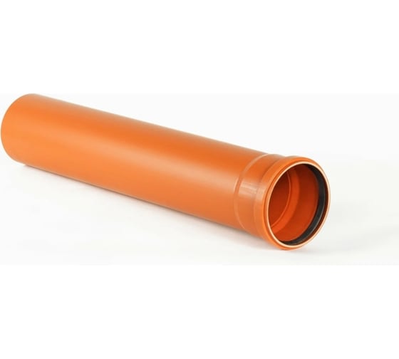 Труба НПВХ канализационная коричневая AQUAVIVA SN4 110х3,2х1000 НК AQV11032100 67430