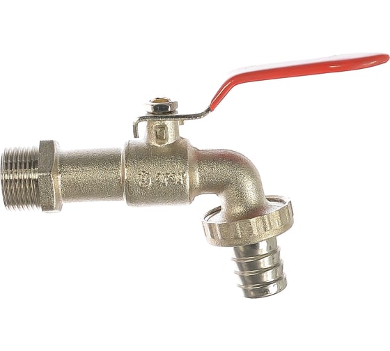 Кран водоразборный (3/4"-3/4") для трубопровода Зубр 51216-3/4-3/4