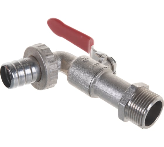 Кран водоразборный (3/4"-3/4") для трубопровода Зубр 51216-3/4-3/4