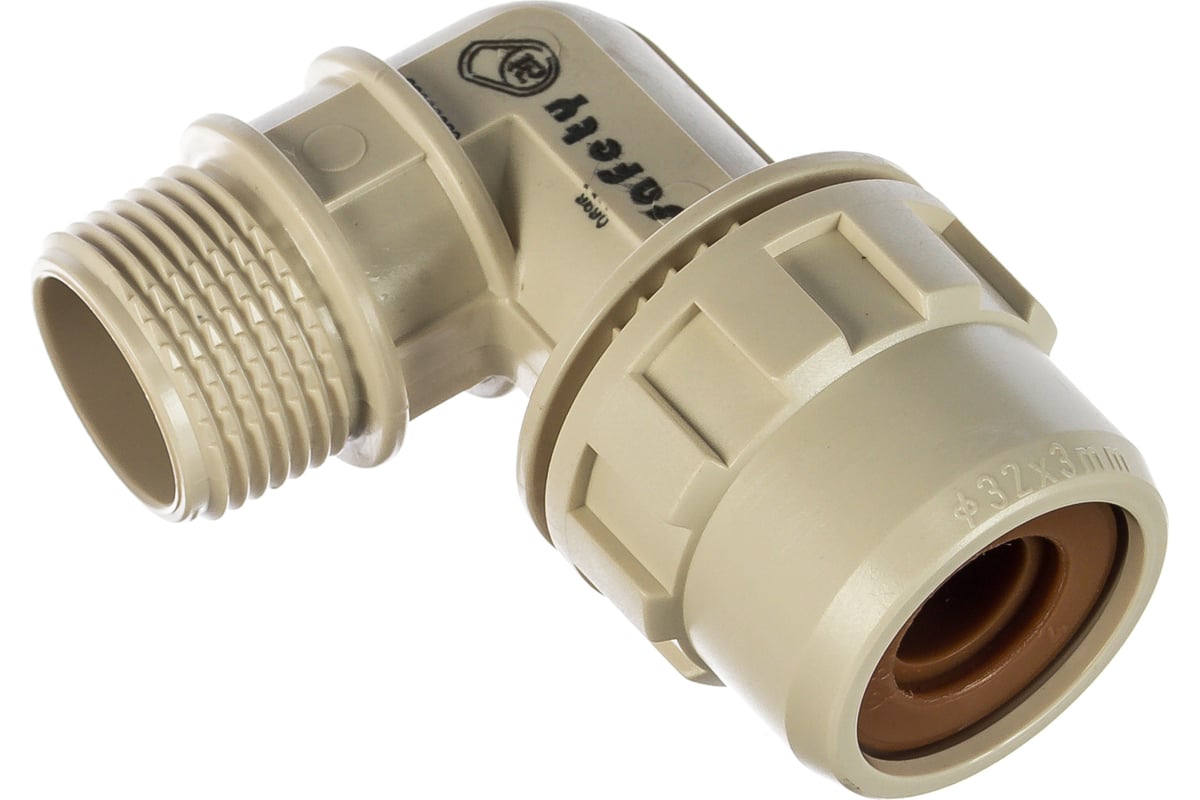 Муфта соединительная угловая \"ШиреФит\" (32 мм; 1\") для трубопровода ...