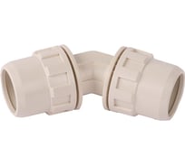 Соединитель угловой "ШиреФит" (32 мм; 45°) для трубопровода Зубр 51491-32