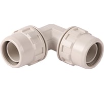 Соединитель угловой "ШиреФит" (26 мм; 90°) для трубопровода Зубр 51492-26