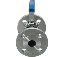 Кран шаровый фланцевый под привод нержавеющий (2PC) NEWKEY AISI316 DN32 (1_1/4), (CF8M), PN40 NK-BFtph(2PC)32/6