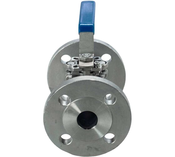 Кран шаровый фланцевый под привод нержавеющий (2PC) NEWKEY AISI316 DN32 (1_1/4), (CF8M), PN40 NK-BFtph(2PC)32/6