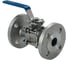 Кран шаровый фланцевый под привод нержавеющий (2PC) NEWKEY AISI316 DN32 (1_1/4), (CF8M), PN40 NK-BFtph(2PC)32/6 3