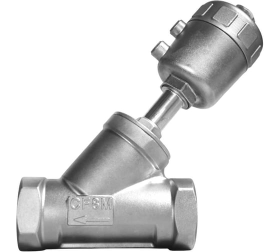 Отсечной пневматический клапан NEWKEY DN50, AISI304 NK-PASf50