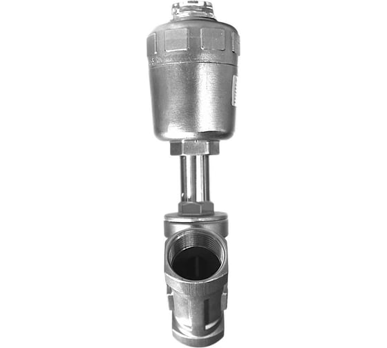 Отсечной пневматический клапан NEWKEY DN25, AISI304 NK-PASf25