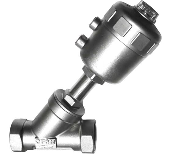 Отсечной пневматический клапан NEWKEY DN32, AISI304 NK-PASf32